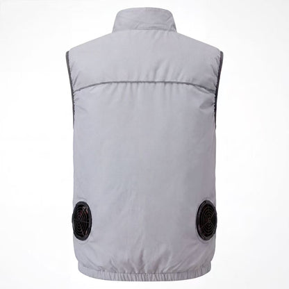 Fan Blow Light Vest（4Fans & Battery Included）