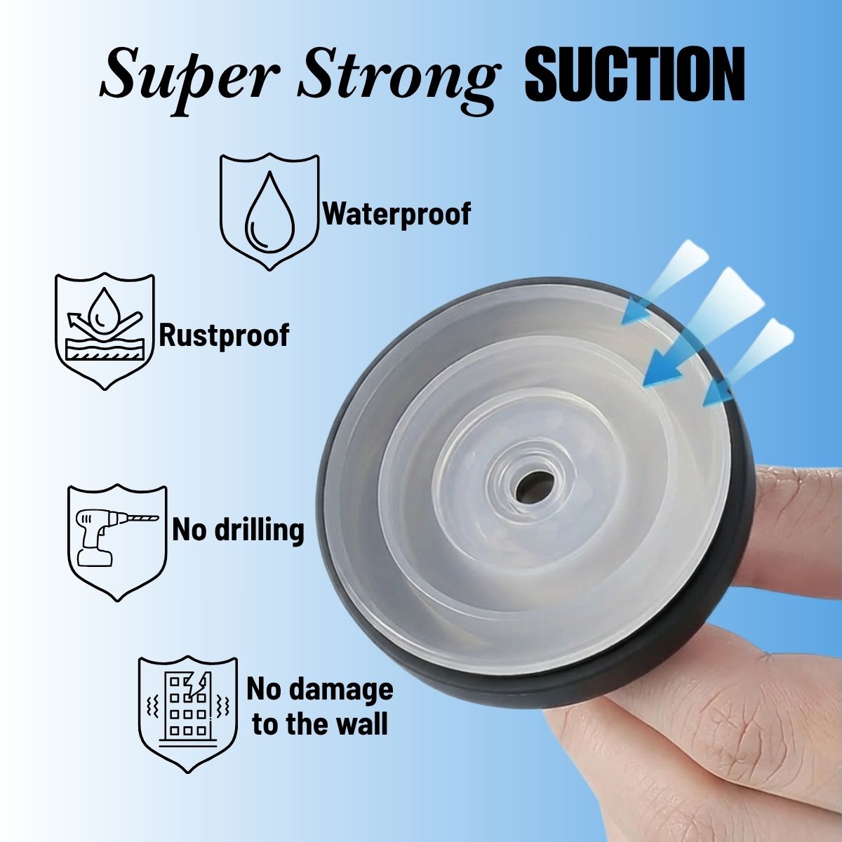 Airtight Suction Hook