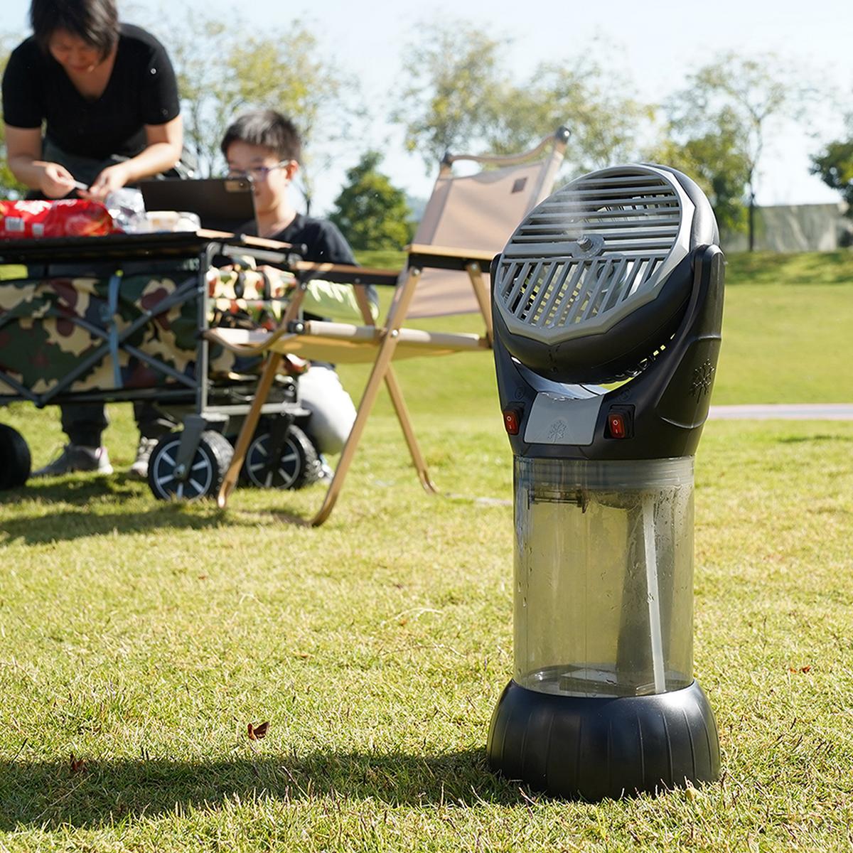 SaguWork CoolBurst High-Velocity Portable Water Misting Fan