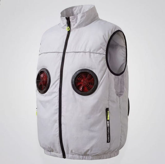 Fan Blow Light Vest（4Fans & Battery Included）