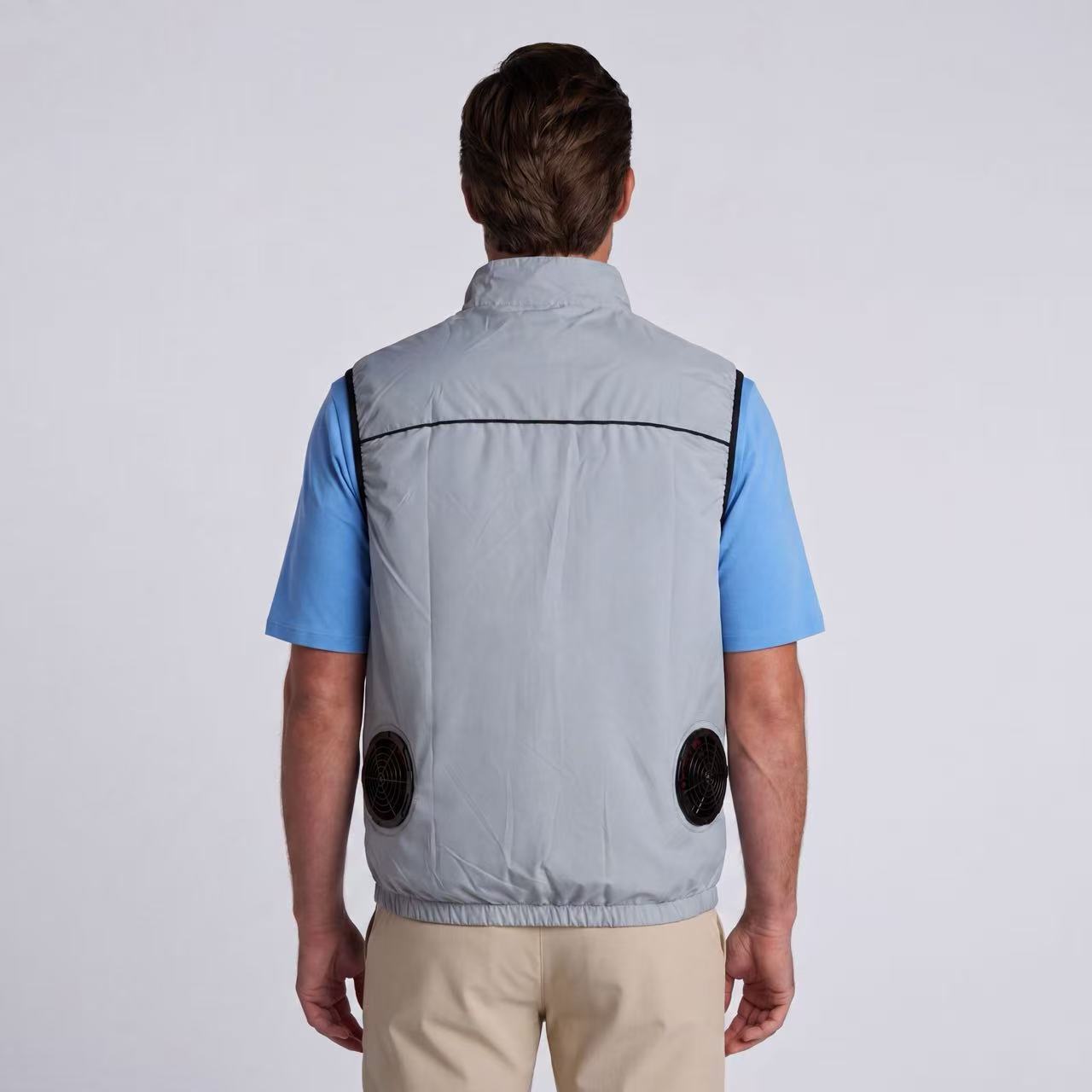 Fan Blow Light Vest（4Fans & Battery Included）