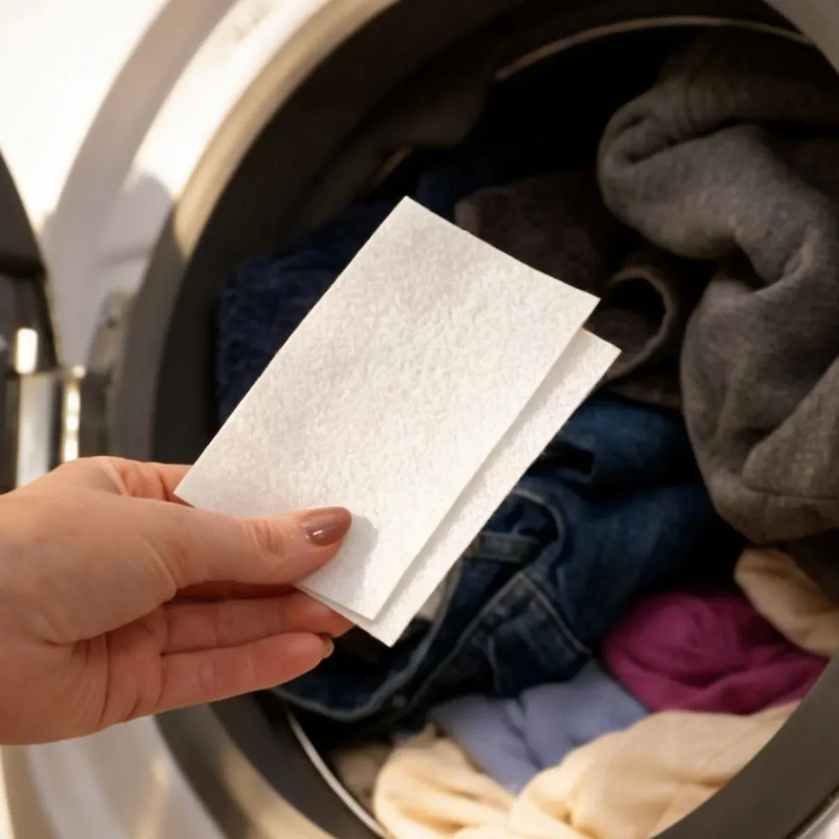 Deodorizing Laundry Detergent Sheets with Persimmon