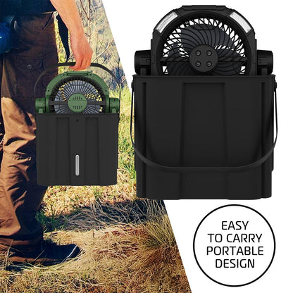SaguWork Portable Misting Bucket Fan