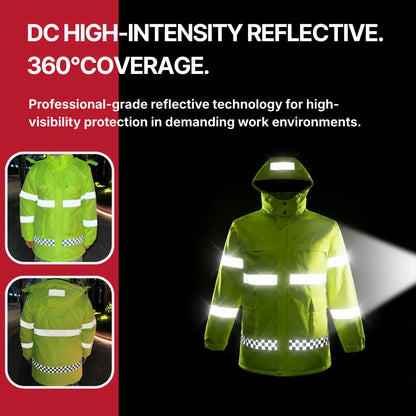 Heated Hi-Vis Mid-Length Parka 5V