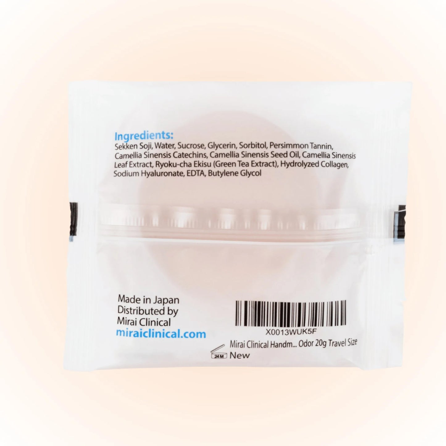 Deodorizing Soap Bar Travel Size