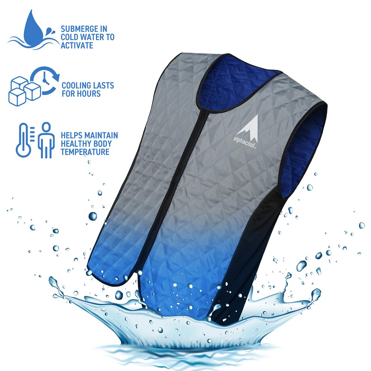 Fan Blow Light Vest（4Fans & Battery Included）