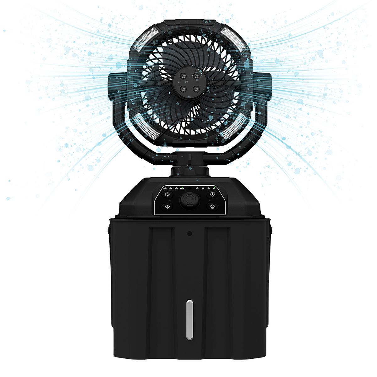 SaguWork Portable Misting Bucket Fan