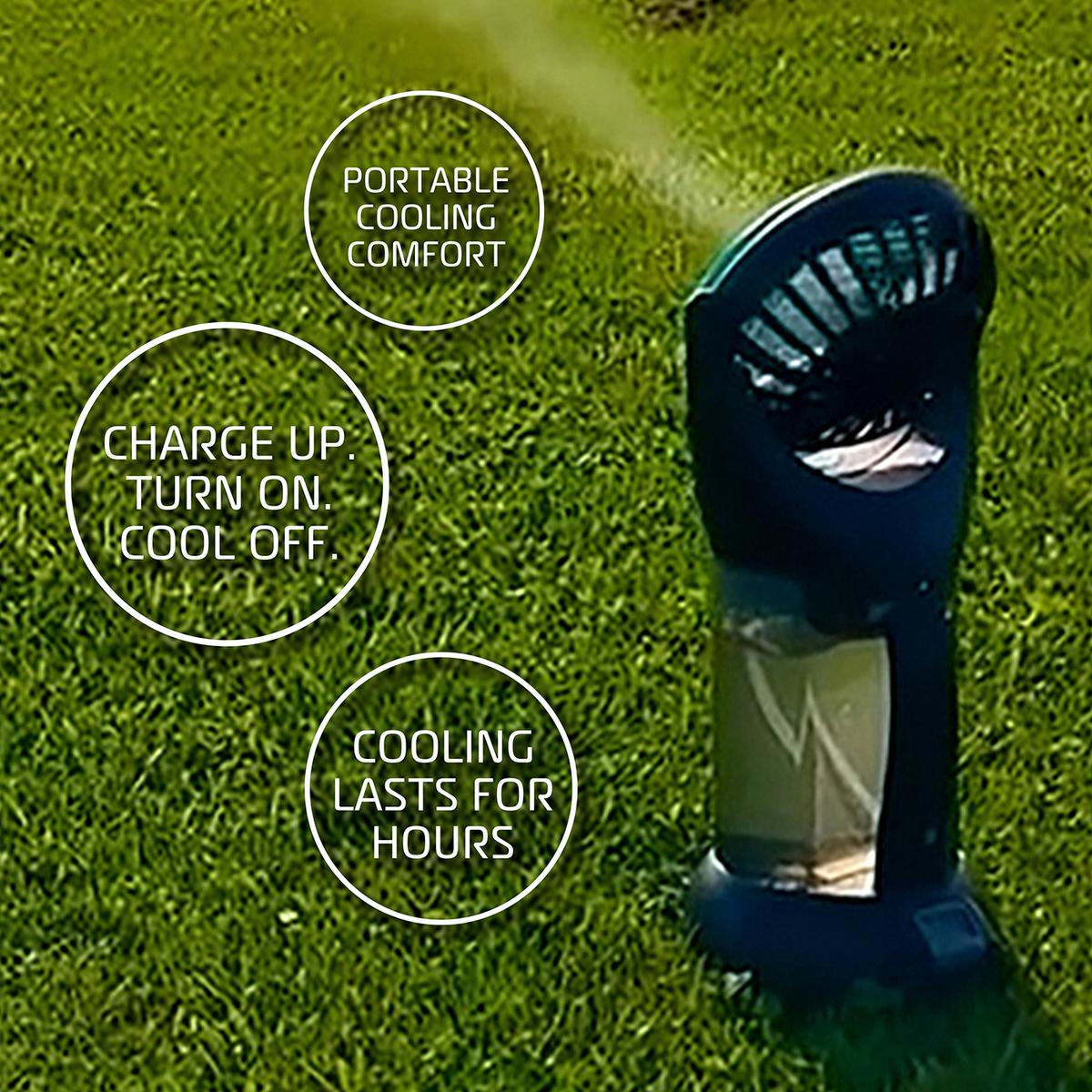 SaguWork CoolBurst High-Velocity Portable Water Misting Fan